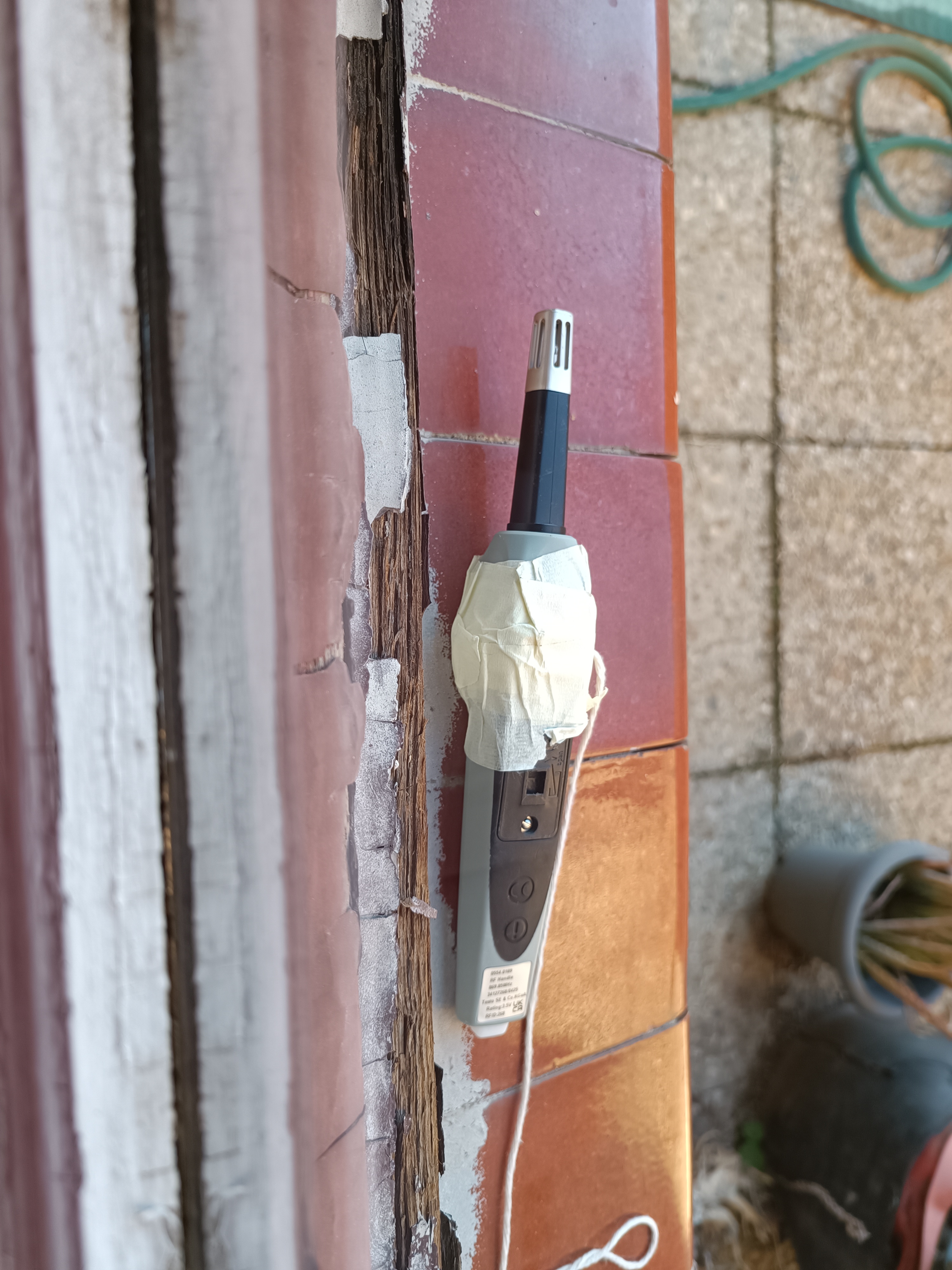 Thermal transmittance measurements begin at Casa Palacio de los Torrero